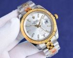 Rolex Datejust 8215 Movement 41mm Pixiu Pattern TT Yellow Gold Jubilee Band Watch